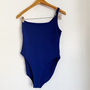 Louisa Ballou One Shoulder One Piece Swimsuit Nwot $320